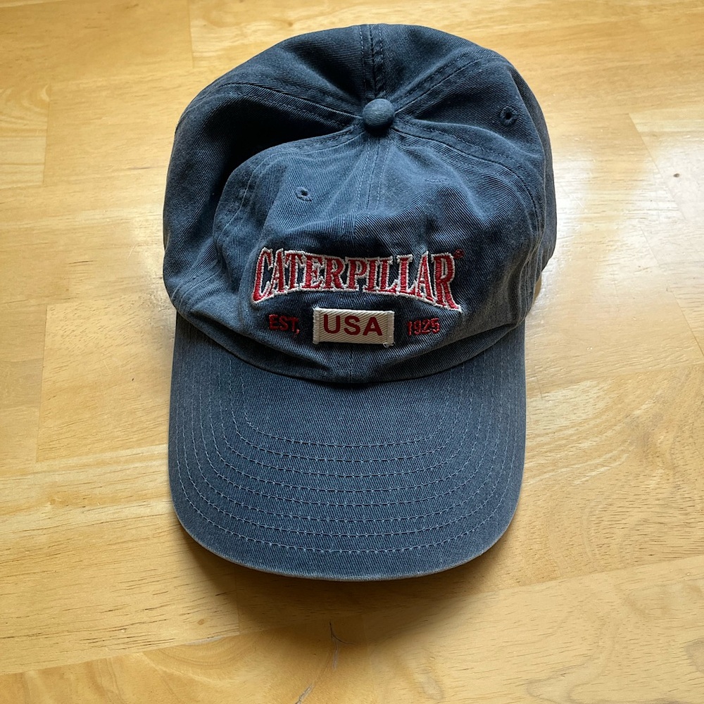 VINTAGE Caterpillar USA *Halton company* Cap